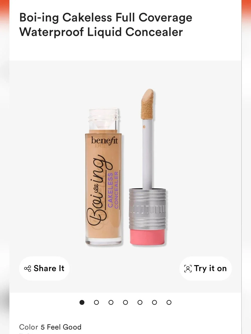Benefit Boi-ing Cakeless Concealer -